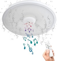 Asall Smart Waterproof Ceiling Light Fixture, Led Music Ceiling Lamp,, Bedroom - £36.94 GBP