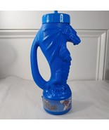 Vintage DUELING DRAGONS Universal Studios Orlando Dragon Cup &amp; straw blu... - $47.00