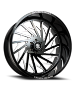 FORGED HDPRO-08 HAWKER 26X14 6X139.7 -76 106.1 Gloss Black Milled (Right) - $27,891.00 MXN