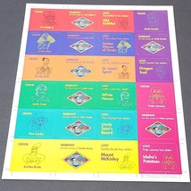 VTG Where in The USA is Carmen Sandiego Replacement Pieces Warrant Cards 1993 - $9.89