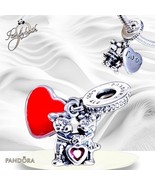 Pandora Charm, Disney Mickey and Minnie With Love, #797769CZR US SELLER  - $55.56 CAD