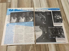 Kyle Gibson teen magazine pinup clipping True Friends Nick Freno All-Sta... - £3.76 GBP