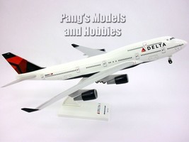 Boeing 747-400 (747) Delta Airlines 1/200 Scale Model Airplane by Skymarks - £71.21 GBP
