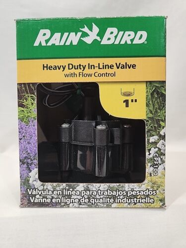 Rain Bird CPF100  1 in. Heavy Duty In-Line Sprinkler Valve with Flow - $21.99