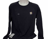 Mens Medium Carhartt FR Flame Resistant Long-Sleeve T Shirt HRC 1 Work Dry - $13.20
