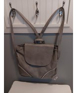 NWT Ulta Beauty Gray Backpack Purse Faux Leather with Adjustable Straps - $374.78 MXN