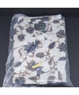 NEW Vintage Dockers Large Button Down Shirt White Linen Ramie Blend Old ... - $31.71 CAD