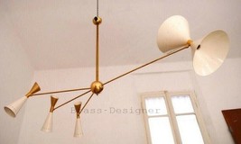 Huge Diabolo Chandelier Italian Style Stilnovo Mid Century Sputnik Ceiling Light - $331.25