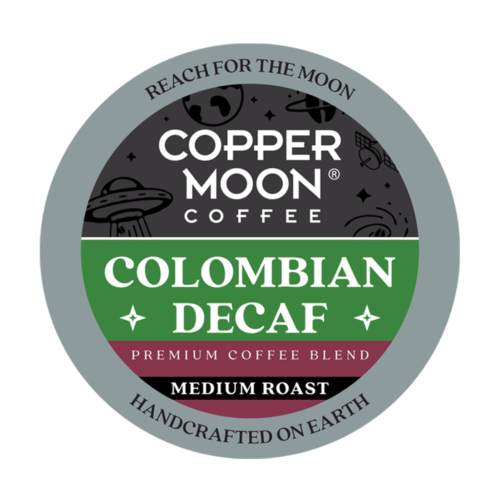 Copper Moon DECAF Colombian Coffee 12 to 144 Keurig Kcup Pick Any Size F... - $21.67+