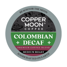Copper Moon DECAF Colombian Coffee 12 to 144 Keurig Kcup Pick Any Size FREE SHIP - £17.49 GBP+