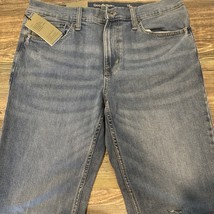 Men&#39;s Slim Fit Hemp Jeans Robson Goodfellow &amp; Co Blue Denim Size 34x34. NWT - $17.81