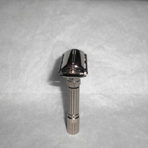 Gillette Fat Boy Razor Adjustable TTO Refurbished Replated Mirror Nickel... - €126,87 EUR
