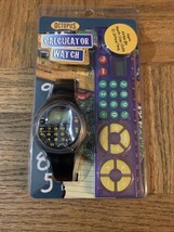 Octopus Calculator Watch Purple Black Yellow-Brand New-SHIPS N 24 HOURS - $110.86 CAD