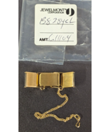 NOS Seiko Ladies Gold Tone Replacement Watch Band Clasp with Chain B828YCL - $26.35 CAD