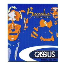 Baraka Club Lingerie with Cassius 1999 Rave Flyer Hollywood 90s Electron... - $29.70