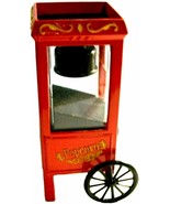 Red Popcorn Cart Die Cast Metal Collectible Pencil Sharpener - £5.50 GBP