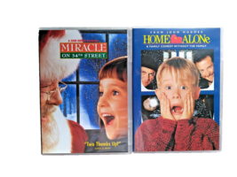 Miracle on 34th Street &amp; Home Alone DVD John Hughes Widescreen 20th Cent... - $6.95