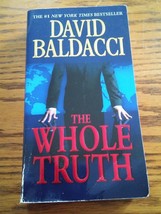 034 David Baldacci The Whole Truth Paperback Novel Book - $4.99