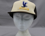 Vintage Patched Trucker - Hat - Parker Pacific Eagle Stitched Patch - Sn... - $39.00