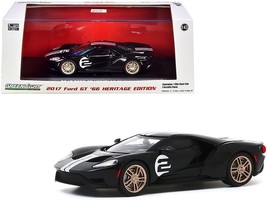 2017 Ford GT #2 &#39;66 Heritage Edition Black with Silver Stripes (First Legally R - $22.89