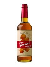 Torani Puremade Syrup, Caramel Flavor, Glass Bottle, Natural Flavors, 25... - $22.41