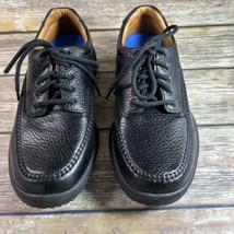 Dr. Comfort Men&#39;s Stallion #8010 Therapeutic Diabetic Shoes Black Leather 7 XW - £39.12 GBP