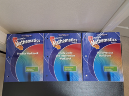 California Mathematics GRADE 6 Practice Skills Workbook Study Guide Mcgraw-hill - £58.63 GBP