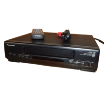 Panasonic AG-1290 Super 4 Head Mono VHS VCR Vhs Player With Remote &amp; Cables - £115.58 GBP