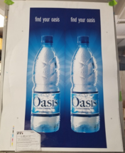 Oasis Bottled Water Preproduction Advertising Art Work Find Your Oasis 2006 - £14.90 GBP