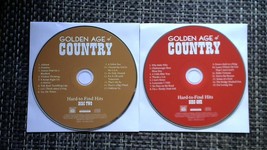 Golden Age of Country Music: Hard to Find Hits (CD, 2009, 2 Disc Set) - £5.49 GBP