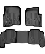 SMARTLINER Custom Fit Floor Mat Liners Set 2004-2008 Ford F-150 SuperCre... - €112,83 EUR