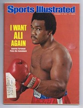 ORIGINAL Vintage Dec 15 1975 Sports Illustrated Magazine George Foreman - £11.62 GBP