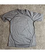 Neleus Mens Gray Dri Fit Performance T-Shirt Size Large (L) Workout Athl... - $8.95