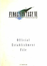 Final Fantasy VII 7 establishment file art book /PS1 - £17.96 GBP