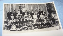 Vintage Large Black, White Photo of Group of Children-Possibly School Classes - £10.74 GBP