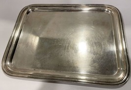Heavy 12” Silver Soldered Platter for William H Block Co. Department Store - £64.70 GBP