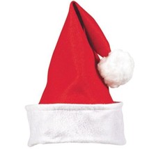 Child&#39;s Felt Santa Claus Hat 13&quot; x 11&quot;, Red - £3.15 GBP