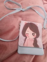 KKBAG Anime Cartoon Princess Small Crossbody Bag Coin Purse - $10.80
