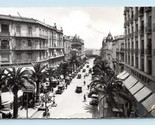 RPPC Street View Boulevard Gallieni Oran Algeria Postcard F18 - $10.84