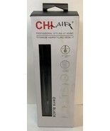 NEW CHI CA2249 Titanium Hairstyling Iron Straightener 1-Inch Onyx Black ... - £55.37 GBP