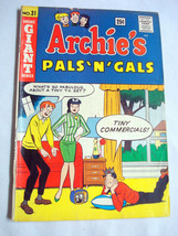 Archie&#39;s Pals &#39;n&#39; Gals #31 1964 Archie Comics Good+ Veronica Bikini Pin-Up - £6.31 GBP