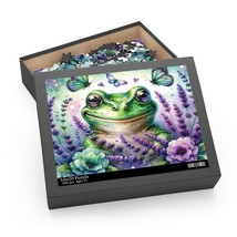 Personalised/Non-Personalised Puzzle, Frog, awd-414, (120, 252, 500-Piece) - £19.94 GBP+
