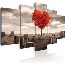 Tiptophomedecor Stretched Canvas Landscape Art - Hill Of Lonely Hearts - Stretch - £70.81 GBP+