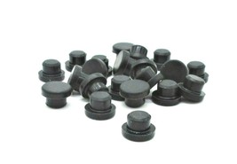3/8”  Rubber Feet for Elite Crock Pot  Push In Stem   Black Silicone  4 Per Pack - £5.68 GBP