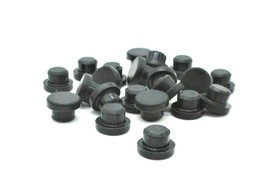 3/8”  Rubber Feet for Elite Crock Pot  Push In Stem   Black Silicone  4 Per Pack - £5.71 GBP