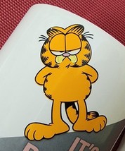 Vintage 1978 Garfield Jim Davis Enesco Mug / Cup Korea It&#39;s Downhill From Here - £5.43 GBP