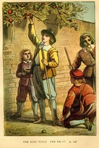 &#39;The Boys Pluck&#39; 1868 Color Illustration Pilgrim&#39;s Progress 3.75&quot;x5&quot; Antique Art - £7.63 GBP