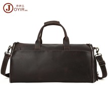 Hand Carry Luggage Travel Duffle Bag Luxury Overnight Bag Large Leather Travel B - £363.69 GBP