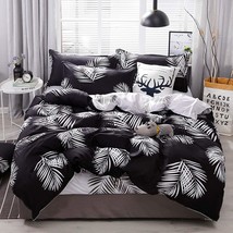 Black And White Bedding Set Cute Comforter Cover For Kids Teens Adult Women, Pal - £34.47 GBP