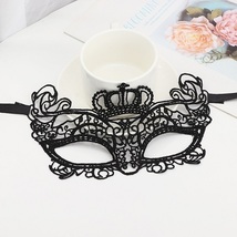 3 Pack - Hot New Sexy Ladies Crown Masquerade Lace Mask  - £19.93 GBP